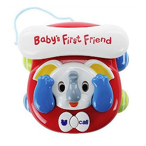 Telefone de Brinquedo Baby BBR Toys Elefante