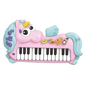 Piano Musical Braskit Unicórnio