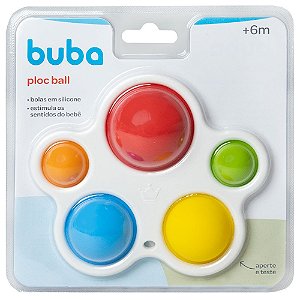 Brinquedo Ploc Ball Buba Colorido