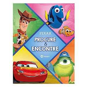 Livro Procure e Encontre Culturama Disney Pixar