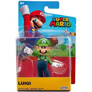 Super Mario Mini Figura Colecionável Candide Luigi