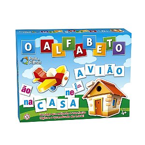 Jogo Alfabeto Pais e Filhos 4+