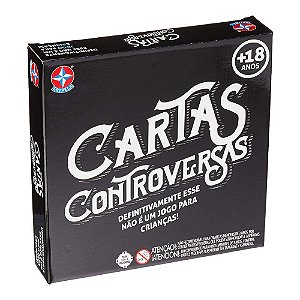 Jogo Cartas Controversas Estrela