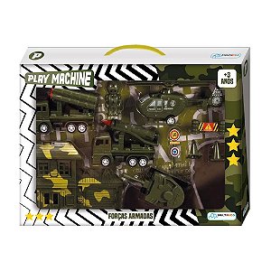 Play Machine Exército Multikids  Forças Armadas