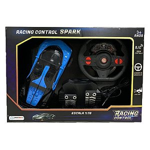 Veículo De Controle Remoto Racing Control MultiKids Spark Azul