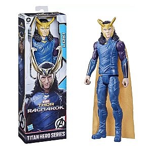 Figura Articulada Titan Hero Loki Hasbro 30cm Thor Ragnarok