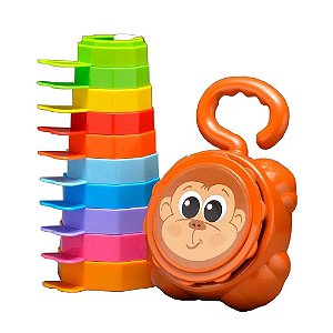 Brinquedo Educativo Baby Macaco Mercotoys