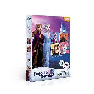 Jogo de Dominó Toyster Frozen 28 Peças