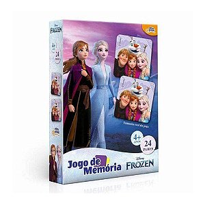 Jogo de Memória Toyster Frozen 24 Pares