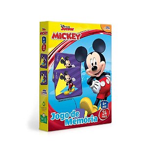Jogo de Memória Toyster Mickey Mouse 24 Pares