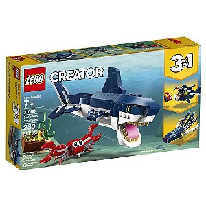Lego Creator 3 em 1 Criaturas do Fundo do Mar 31088