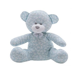 Urso Estampado Zip Toys Azul