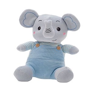Elefante Fran Azul Zip Toys G 40cm