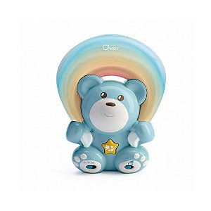 Projetor Musical Rainbow Bear Chicco Ursinho Azul 0+
