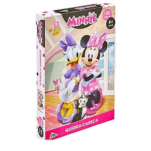 Quebra-Cabeça Toyster Minnie 100 Peças