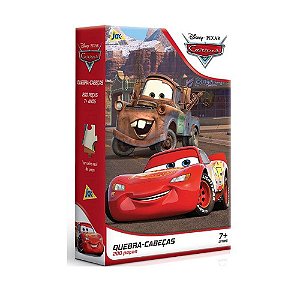 Quebra-Cabeça Toyster Carros Disney Pixar 200 Peças