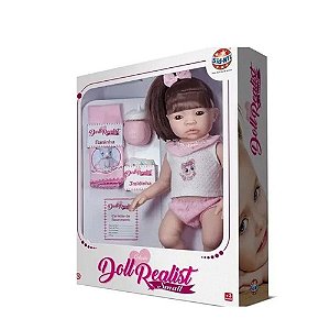 Boneca Doll Realist Small  Sid-Nyl Com Cabelo