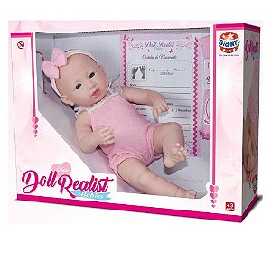 Boneca Doll Realist Babbie Sid-Nyl Com Acessórios