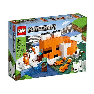 Lego Minecraft 193 Peças Pousada da Raposa 21178