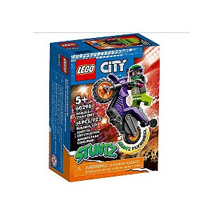 Lego City 14 Peças Motocicleta de Wheeling 60296