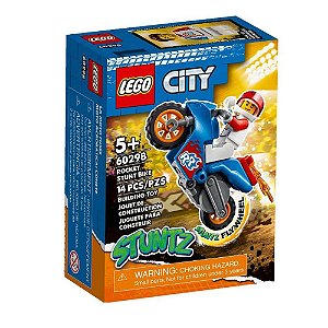 Lego City Motocicleta de Acrobacias Foguete 60298