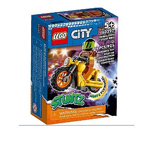 Lego City Moto de Acrobacias Demolidoras 60297