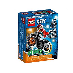 Lego City 11 Peças Motocicleta de Acrobacias dos Bombeiros 60311