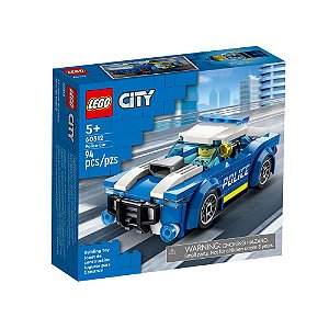 Lego City 94 Peças Carro da Polícia 60312