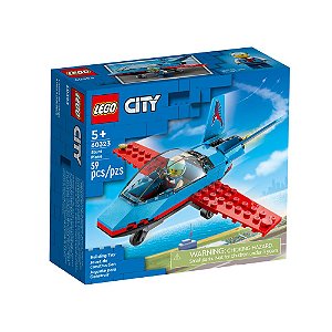 Lego City 59 Peças Avião de Acrobacias 60323