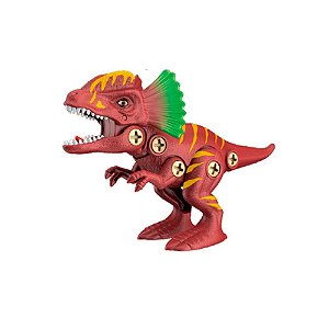 Brinquedo Dino Montável Planeta Dinossauro Toyng Dilophosauro