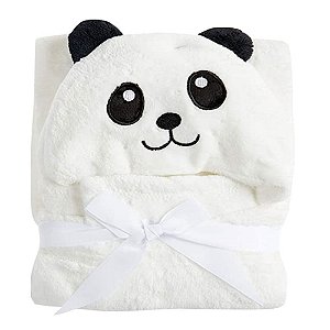 Manta Baby Com Capuz Jolitex Panda 75cm x 1,00m