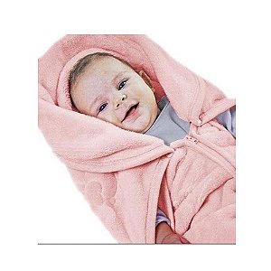 Cobertor Baby Sac Jolitex Com Relevo Rosa 80cm x 90cm