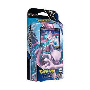 Baralho de Cartas Deck de Batalha Pokémon Go Copag Mewtwo 60 Cartas