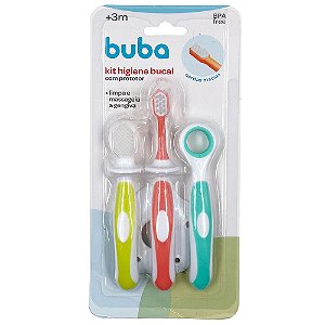 Kit Higiene Bucal Buba Com Protetor