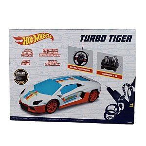 Veículo Hot Wheels Turbo Tiger Candide Volante e Pedal