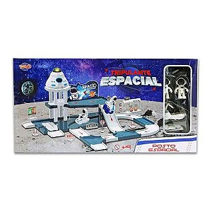 Kit Espacial Completo Posto Espacial Toyng Com Som E Luz