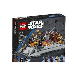 Lego Star Wars Obi-Wan Kenobi Contra Darth Vader 408 Peças 75334