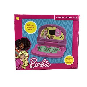 Laptop Charm Tech Barbie Candide Bilíngue