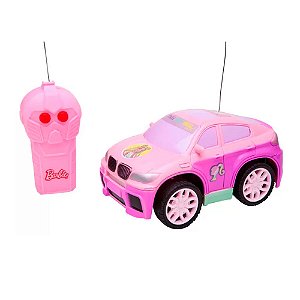 Carro De Controle Da Barbie Candide Style Machine Rosa