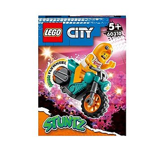 Lego City 60310 Motocicleta de Acrobacias com Galinha 10 Pçs 60310