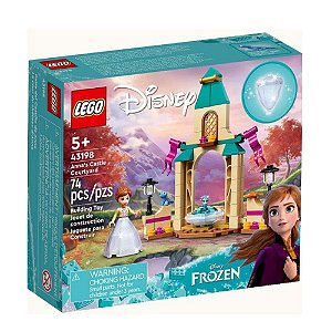 Lego Frozen Patio Dos Castelo Da Anna 74 Peças 43198