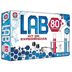 Jogo LAB Kit de Experiências Estrela 80 Experiências