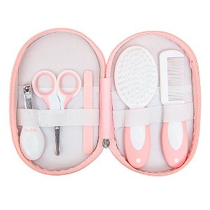 Kit Cuidados Baby com Estojo Buba Rosa