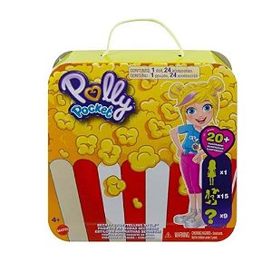 Polly Pocket Pacote de Modas Pipoca Mattel Surpresa