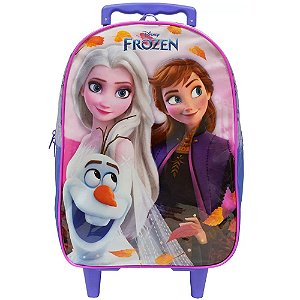 Mochila De Rodinha Xeryus Frozen 48cm