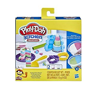 Massa De Modelar Hasbro Bolos Divertidos Hasbro Play-Doh 2 Potes