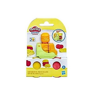 Massa de Modelar Hasbro Mini Food Truck Hambúrguer Play-Doh