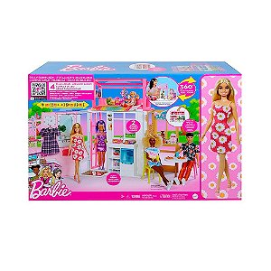Playset Barbie Mattel Casa Glam Com Boneca