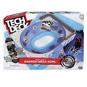 Pista Tech Deck Daewon Mega Bowl Sunny Com Skate De Dedo