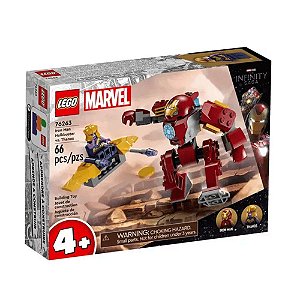 Lego Caça Hulk Do Homem De Ferro Vs Thanos 66 Peças 76263